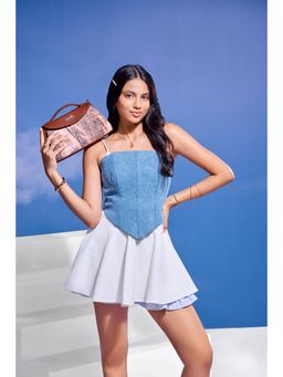 Zouk - Women Brown Ladakh Impasto Saisha Sling Bag