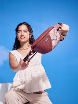 Zouk - Women Multi-Color Ladakh Impasto Freya Fanny Pack Belt Bag