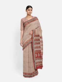 Fabindia - Cotton Silk Choti Butti Saree