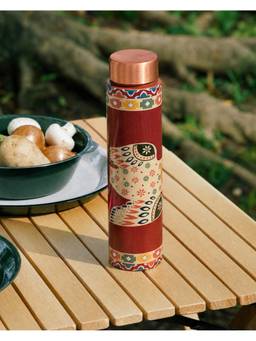 Chumbak - Wise Owl Copper Bottle