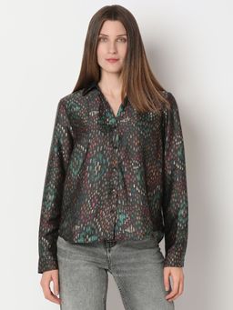 VERO MODA - Black Printed Shirt