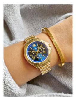 Joker and Witch - Joker & Witch Ella Navy Blue Stack Watch With Bracelet For Women (Pack of 2) (JWBS135)