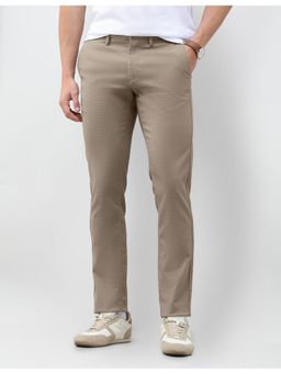 U.S. POLO ASSN. - Brown Denver Slim Fit Dobby Pant