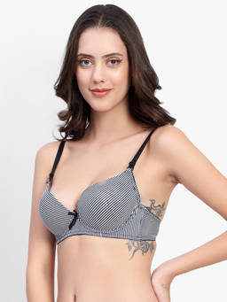 BRACHY - Women Poly Cotton Heavily Padded Wired T-Shirt Bra