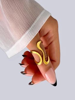 Sorele - Women 18K Gold Plated Verve Ring
