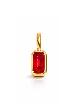 Sorele - Women 18K Gold Plated Statement Gemstone Charm Collection Pendant