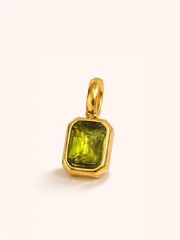 Sorele - Women 18K Gold Plated Statement Gem Stone Charm Collection Pendant