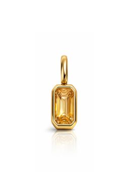 Sorele - Women 18K Gold Plated Statement Gem Stone Charm Collection Pendant