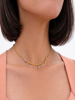 Sorele - Women 18K Gold Plated Statement Cascade Necklace