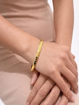 Sorele - Women 18K Gold Plated Minimalist Moonlit Spark Kada