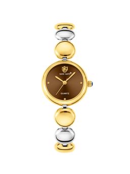 Sansi Mayo - Lyana Brown Multi-Color Round Analog Watch (SM-L-0085-TTSG-G-BR) (M)