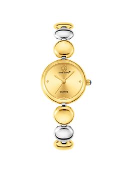 Sansi Mayo - Lyana Gold Multi-Color Round Analog Watch (SM-L-0085-TTSG-G-G) (M)