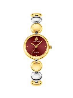 Sansi Mayo - Lyana Red Multi-Color Round Analog Watch (SM-L-0085-TTSG-G-ME) (M)