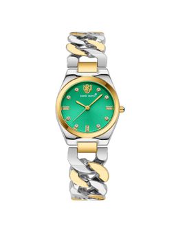 Sansi Mayo - Liora Green Multi-Color Round Analog Watch (SM-L-312-TTSG-SG-GE) (M)