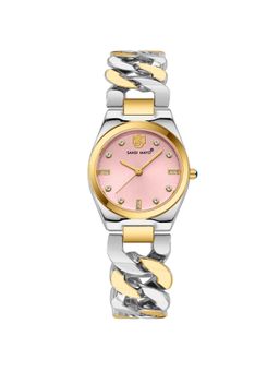 Sansi Mayo - Liora Pink Multi-Color Round Analog Watch (SM-L-312-TTSG-SG-PI) (M)