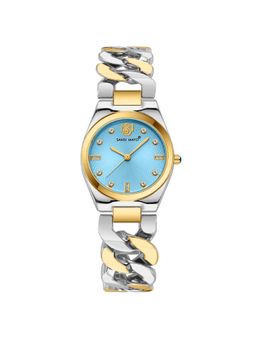 Sansi Mayo - Liora Blue Multi-Color Round Analog Watch (SM-L-312-TTSG-SG-SB) (M)