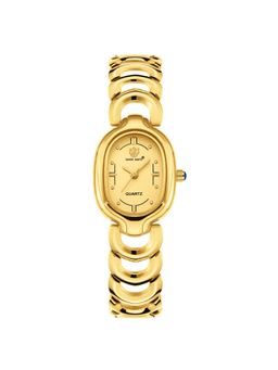 Sansi Mayo - Vetra Gold Oval Analog Watch (SM-L-315-G-G-G) (M)