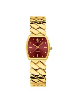 Sansi Mayo - Nixie Red Gold Square Analog Watch (SM-L-316-G-G-ME) (M)