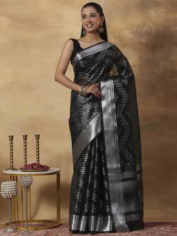 Garden VARELI - Banarasi Art Silk with Woven Saree