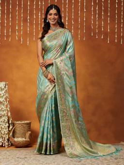 Garden VARELI - Banarasi Zari Art Silk with Woven Design Saree