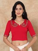 Red color option, Currently selected