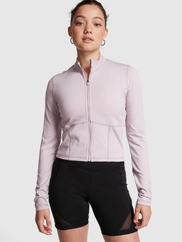 Victoria's Secret - Pink Soft Ultimate Zip-Up Jacket Purple