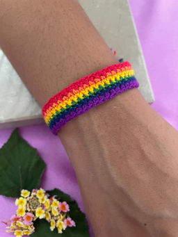 Digital Dress Room - Multi Color Simple Thread Rakhi