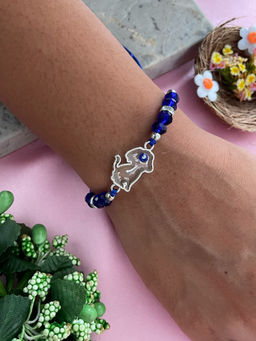 Digital Dress Room - Dog Enamel Evil Eye Rakhi