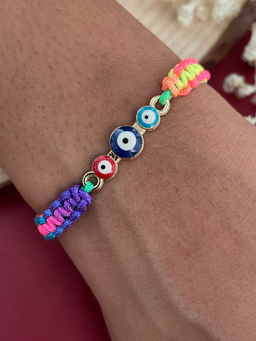 Digital Dress Room - Multi Evil Eye Rakhi for Bhai