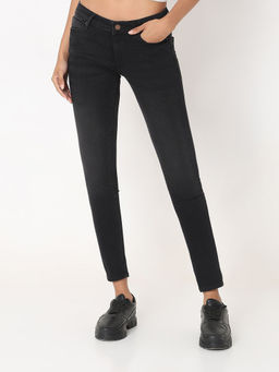 Spykar - Women's Cotton Super Skinny Fit Mid Rise Jeans