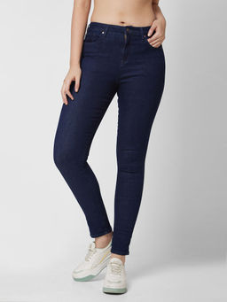 Spykar - Women's Skinny Fit Mid Rise Jeans