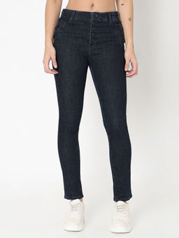 Spykar - Women's Skinny Fit Mid Rise Jeans