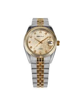 Aries Gold - Heritage Swiss Quartz Crystals Watch With Sapphire Glass For Women- B R68Q Bc-Gc