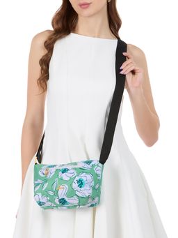 Lavie - Womens Green Trixie Floral Sling Bag (M)