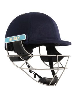 Shrey - Masterclass Air Stainless Steel-Navy Cricket Helmet