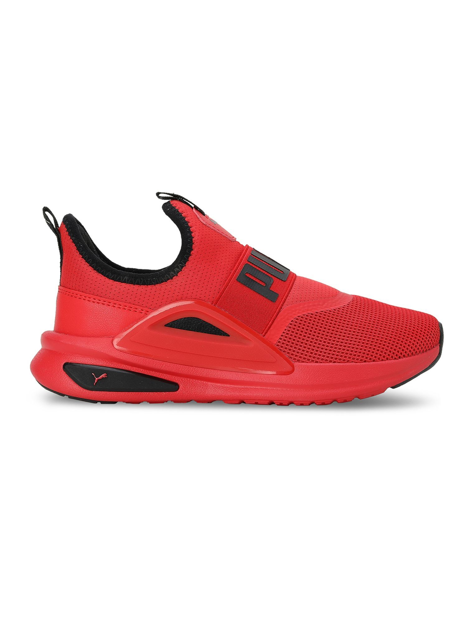 Buy Puma Soft Ride Enzo Evo Slip on Junior Kids Red Casual Shoes Online