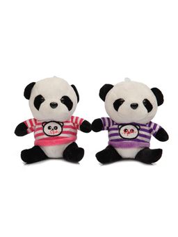 TOYTALES - Gg Thug Panda Stuffed Animal for Kids (Multicolor) (Pack of 2) (Medium)