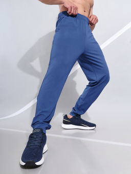 CULT - Solid Training Blue Joggers With Pockets