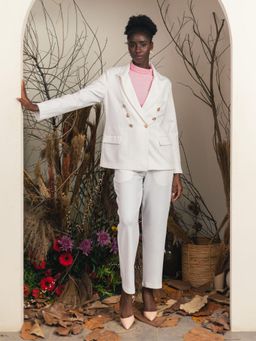 House of Fett - Womens Rochester Tailored White Pant