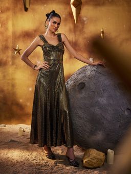 House of Fett - Womens Interstellar Gold Jumpsuit