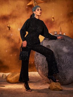 House of Fett - Womens Cosmic Black Jumpsuit