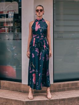 House of Fett - Womens Upper East Pleated Black Jumpsuit