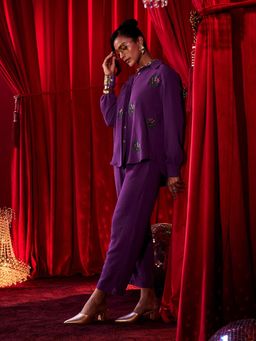 House of Fett - Womens Bloomingdale Purple Pant