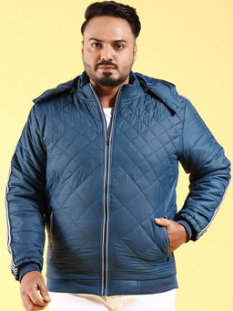 Hardsoda - Men Regular Fit Solid Full Sleeves Jacket