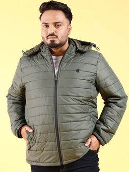 Hardsoda - Men Regular Fit Solid Full Sleeves Jacket