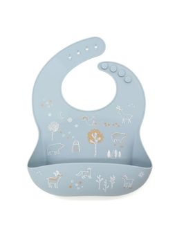 BabyStreet - Infant Kids Silicone FDA Bib with Catcher
