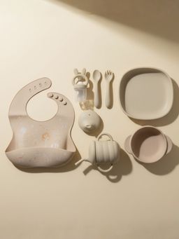 BabyStreet - 6 Pcs Dishwasher Safe All-In-One Feeding Set