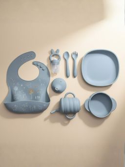 BabyStreet - 6 Pcs Dishwasher Safe All-In-One Feeding Set