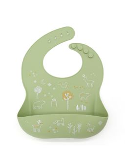 BabyStreet - Infant Kids Silicone FDA Bib with Catcher