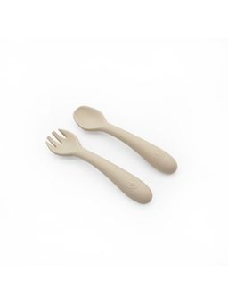 BabyStreet - Infant Kids Silicone FDA Spoon & Fork